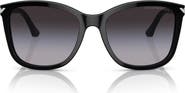 Emporio Armani 56mm Gradient Square Sunglasses