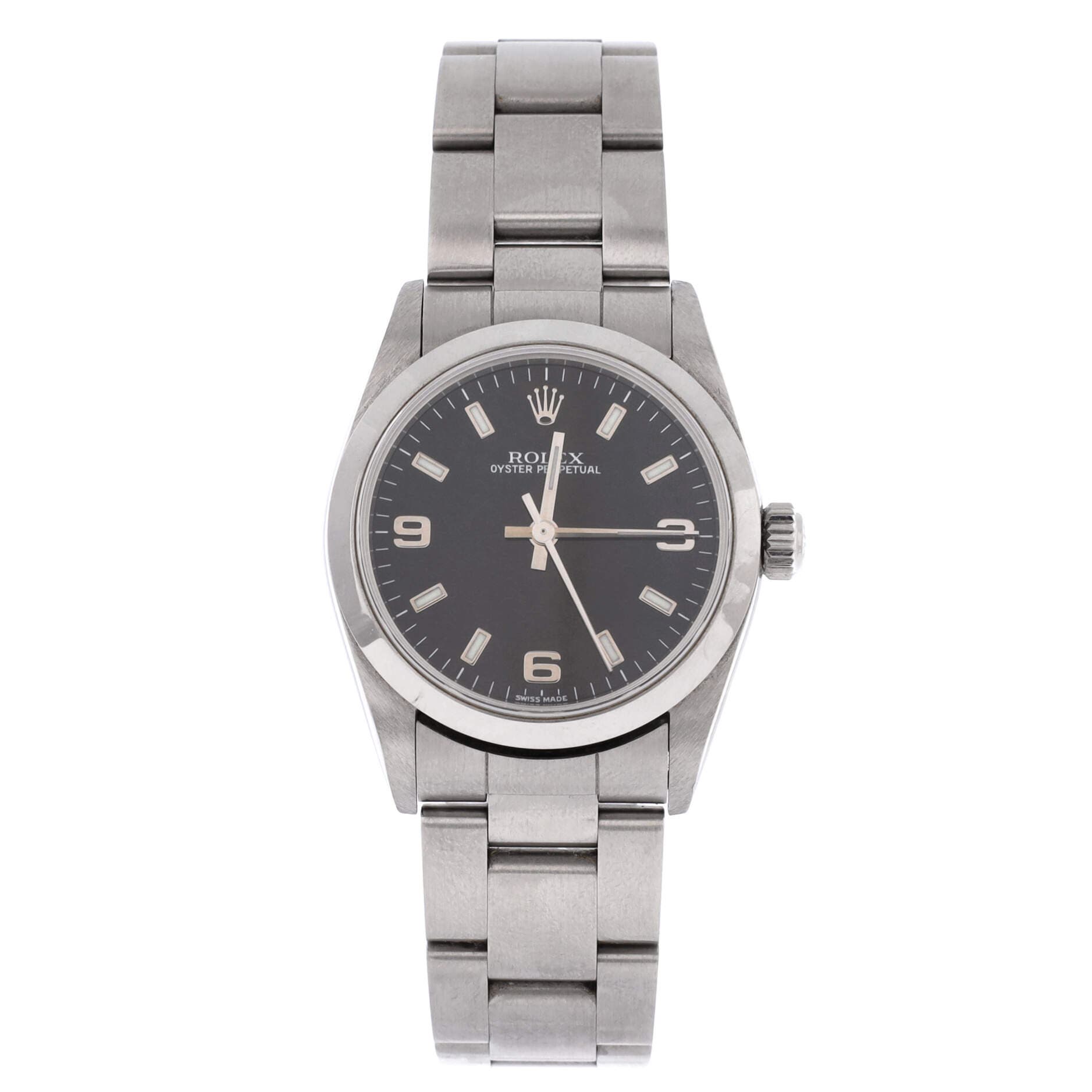 Oyster Perpetual Automatic Watch Stainless Steel 31, Main, color, Metallic Silver
