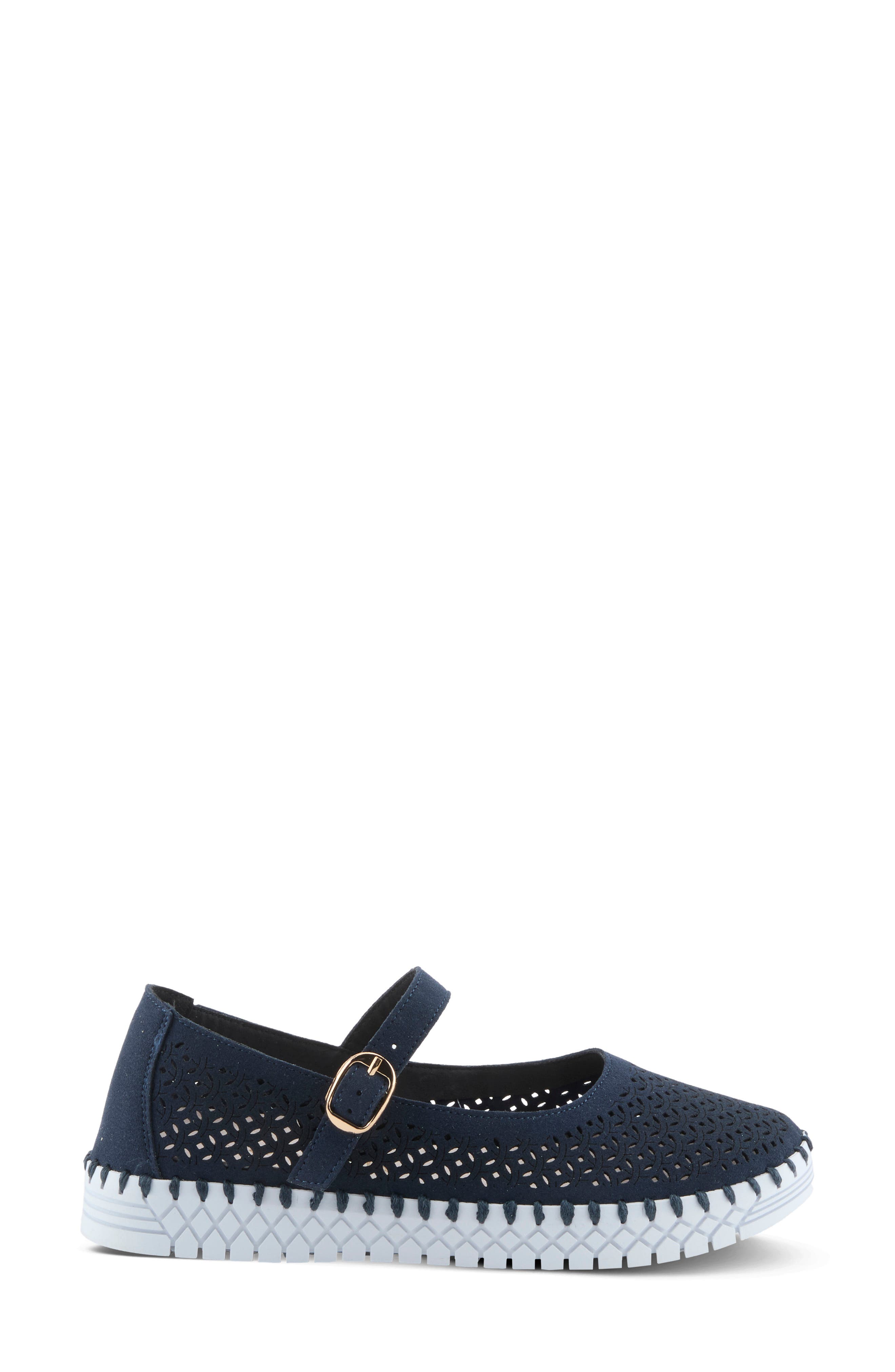Shamixa Mary Jane Sneaker, Alternate, color, NAVY