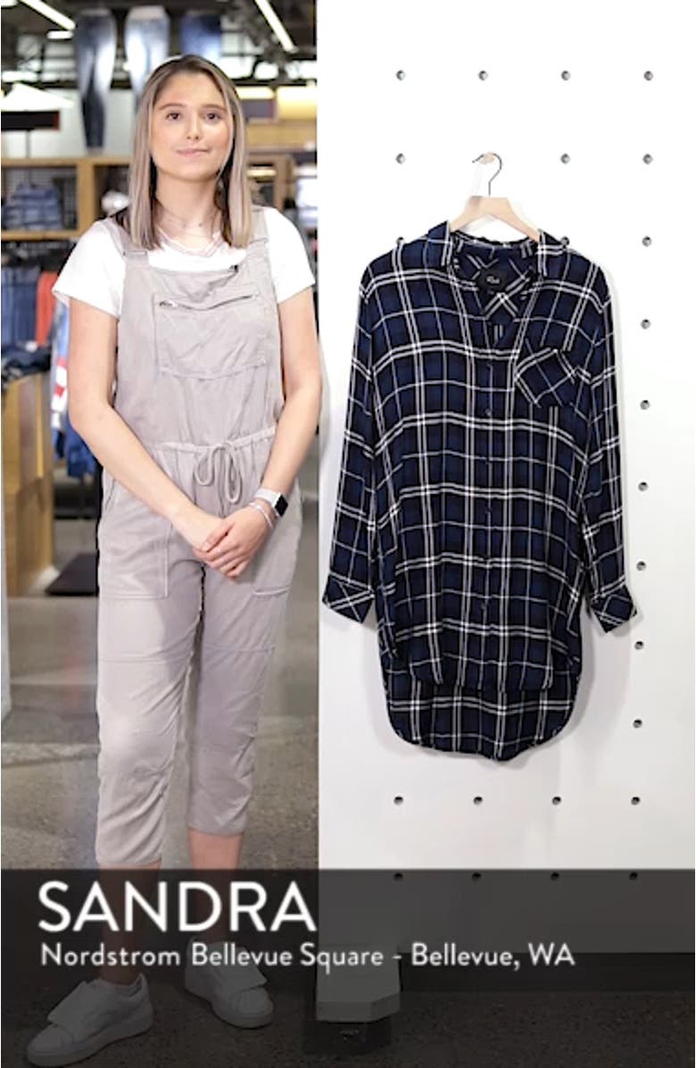 Bianca Flannel Shirtdress, sales video thumbnail