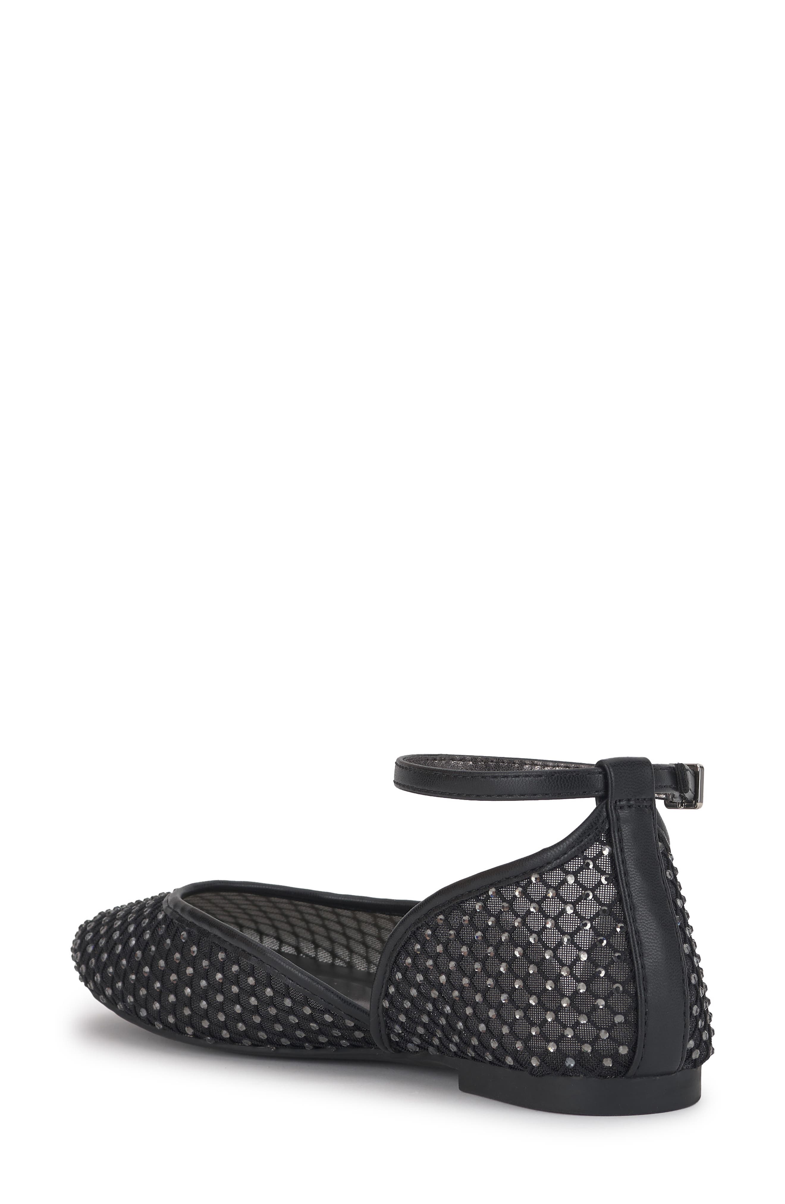 Jessica Simpson Laelli Ankle Strap Flat, Alternate, color, Black