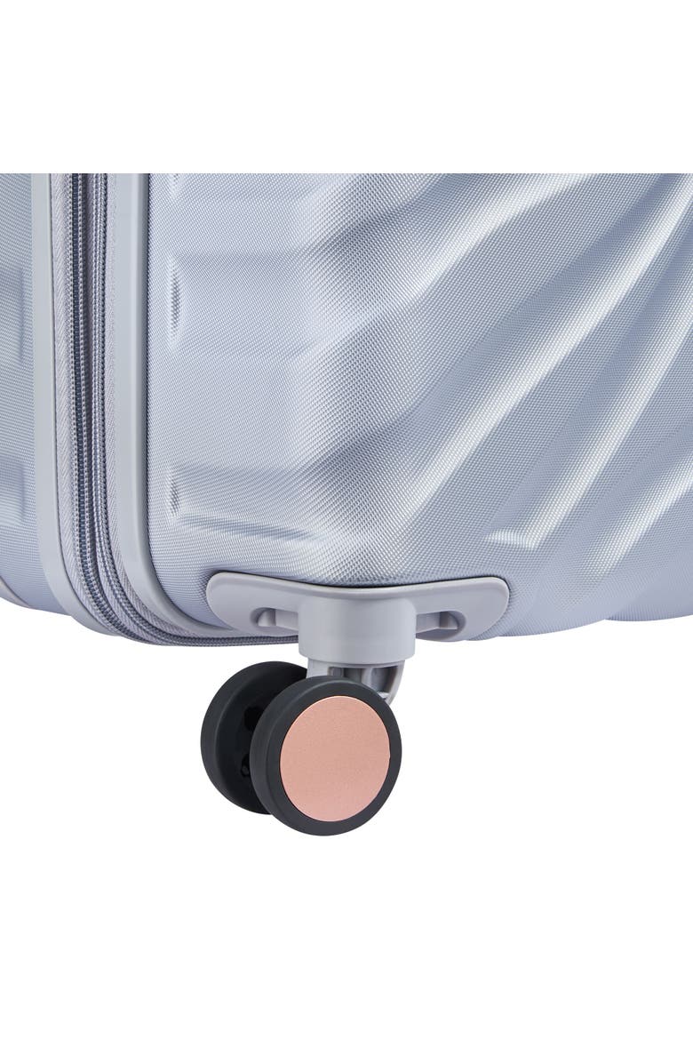 Alexis Hardside Expandable (21"/29") 2 Piece Spinner Luggage Set, Alternate, color, Platinum/Rose Gold