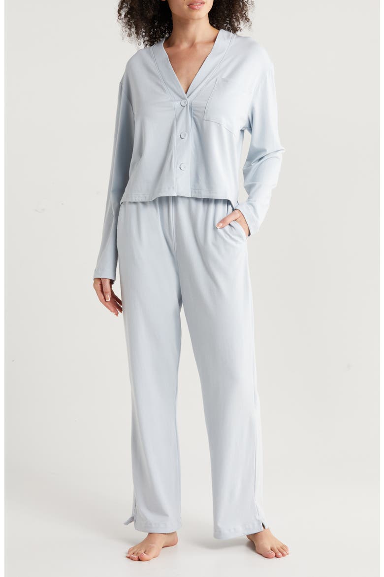 Slumberknit™ Pajamas, Main, color, TRANQUIL BLUE