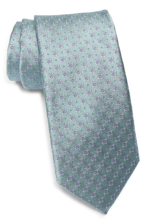 Landon Neat Silk Jacquard Tie