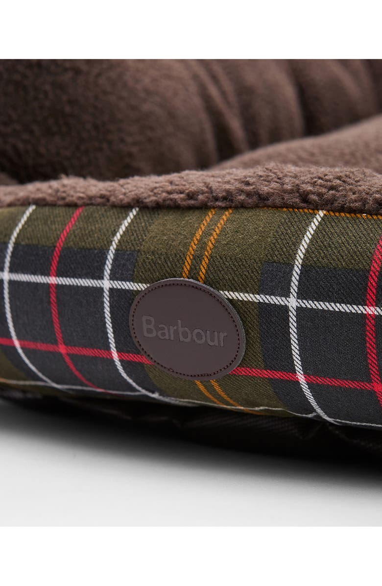 Barbour Tartan Snuggle 35" Dog Bed, Alternate, color, Classic Tartan