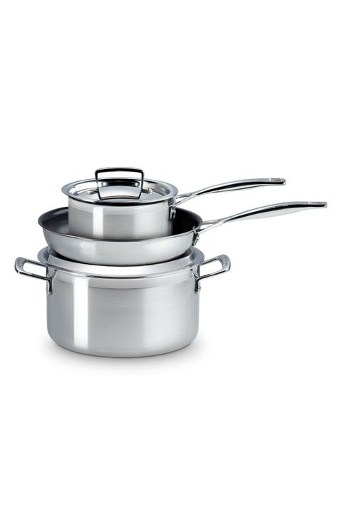 Classic Stainless Steel 5-Piece Cookware Set