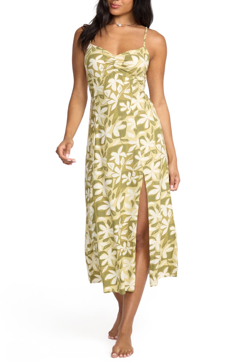 Billabong Sunset Love Sundress, Main, color, Light Olive