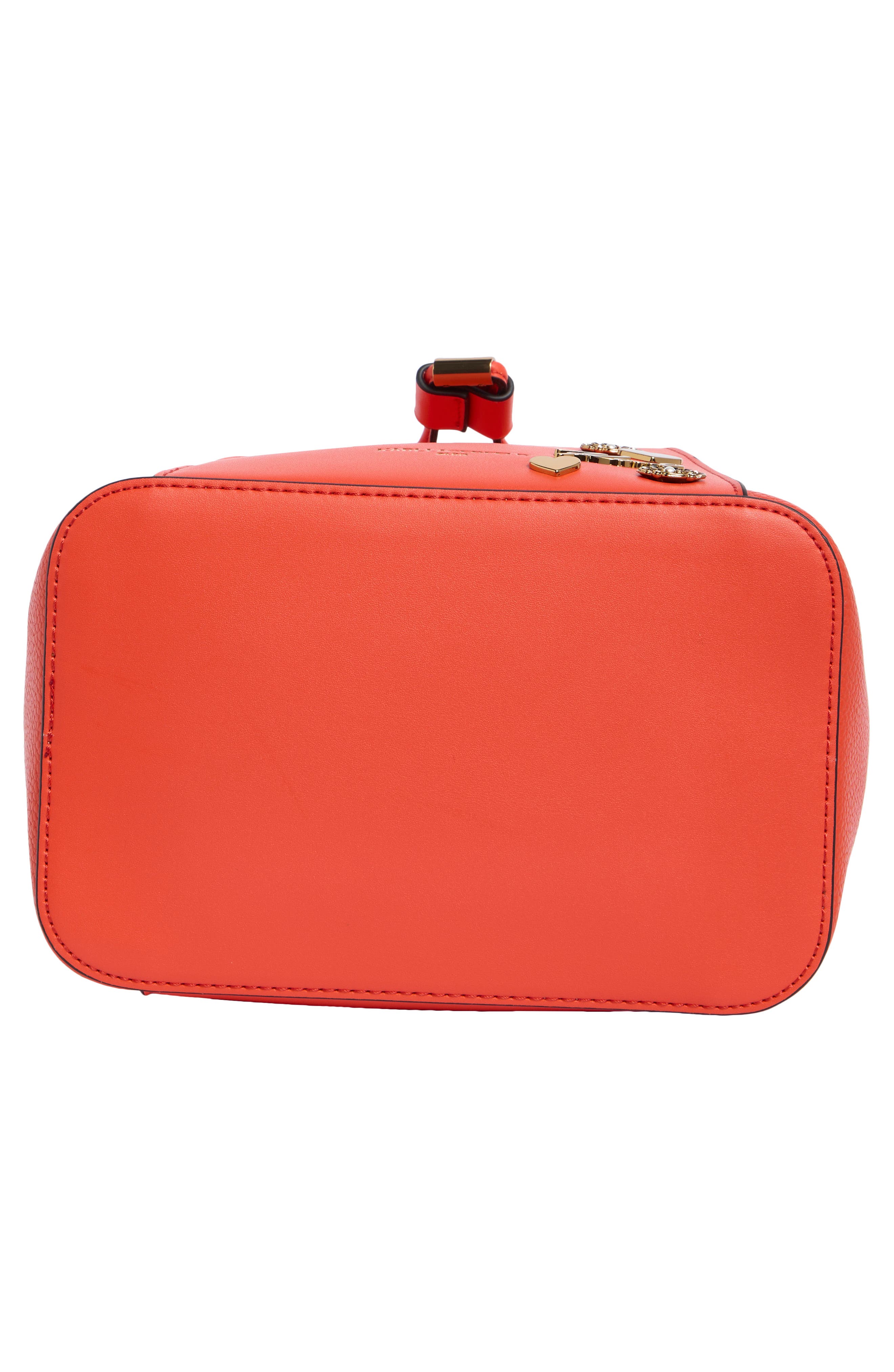 Adele Bucket Bag, Alternate, color, VERMILLION