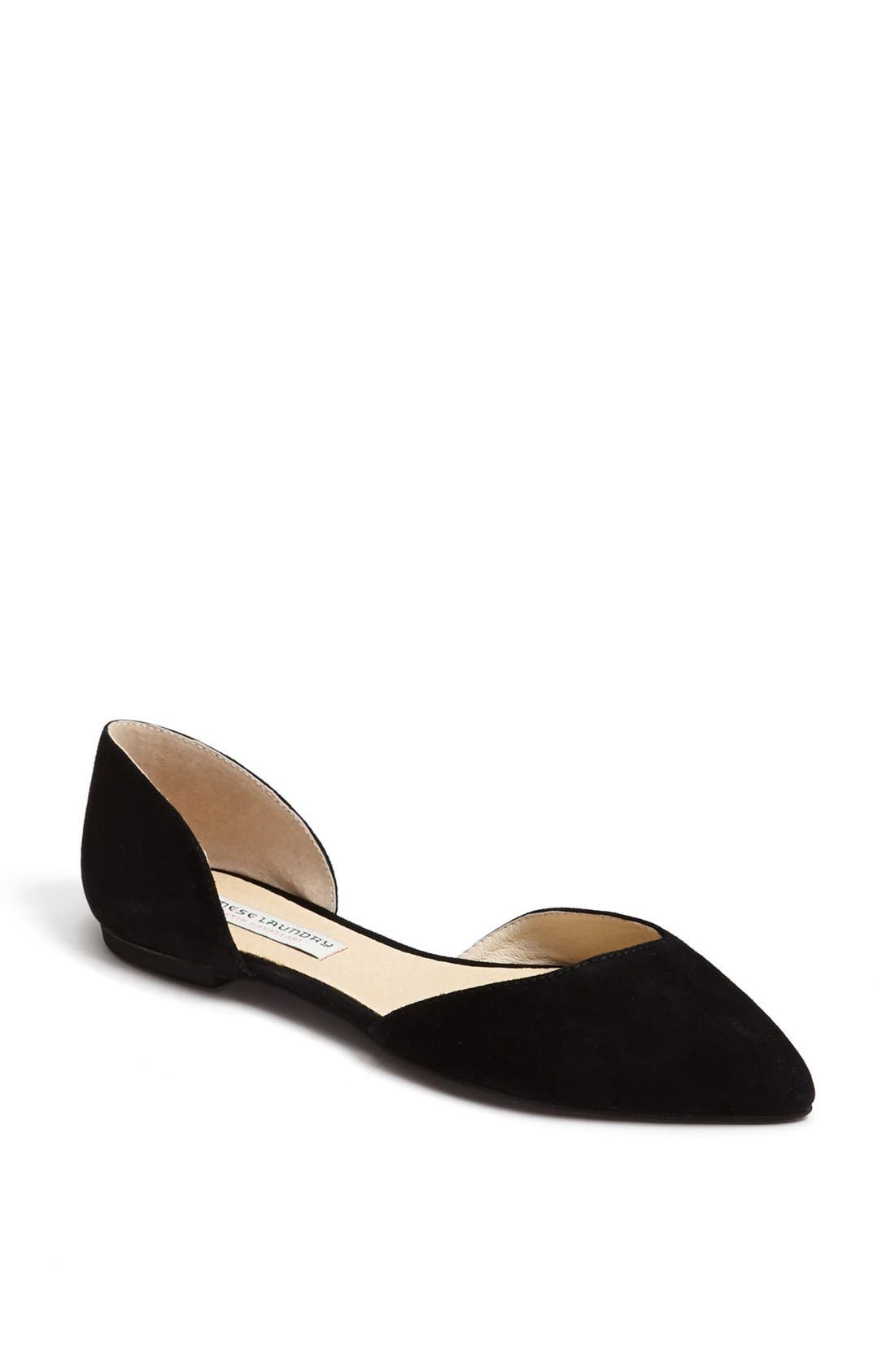 'Cadence' Flat, Main, color, BLACK