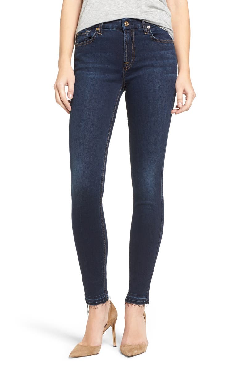 7 For All Mankind <sup>®</sup> b(air) Ankle Skinny Jeans, Alternate, color, 