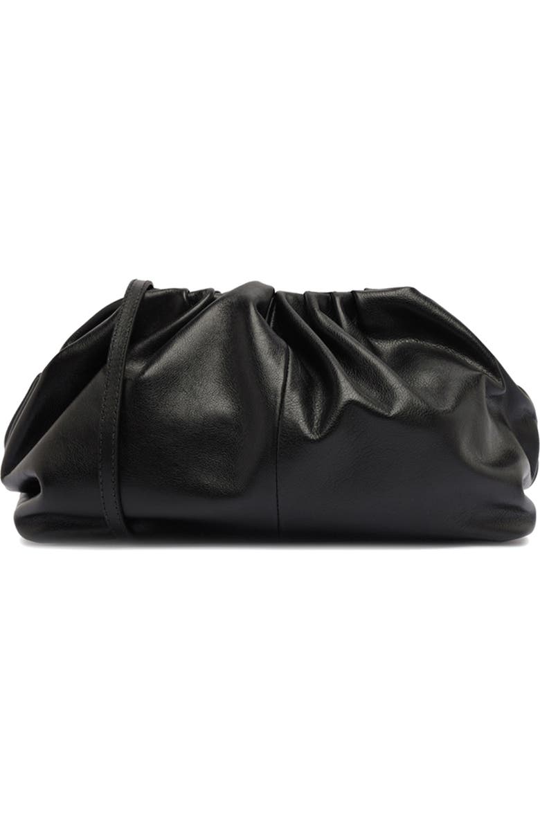 Arezzo Elizabeth Small Leather Clutch, Alternate, color,