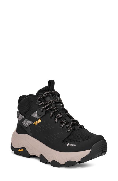 Teva Grandview Max Gore-tex® Waterproof Hiking Boot In Black