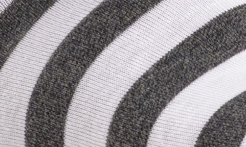 Falke Sensitive Mapped Line Crew Socks In Pebble