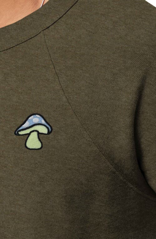 DALIX DALIX MUSHROOM FLEECE SWEATSHIRT