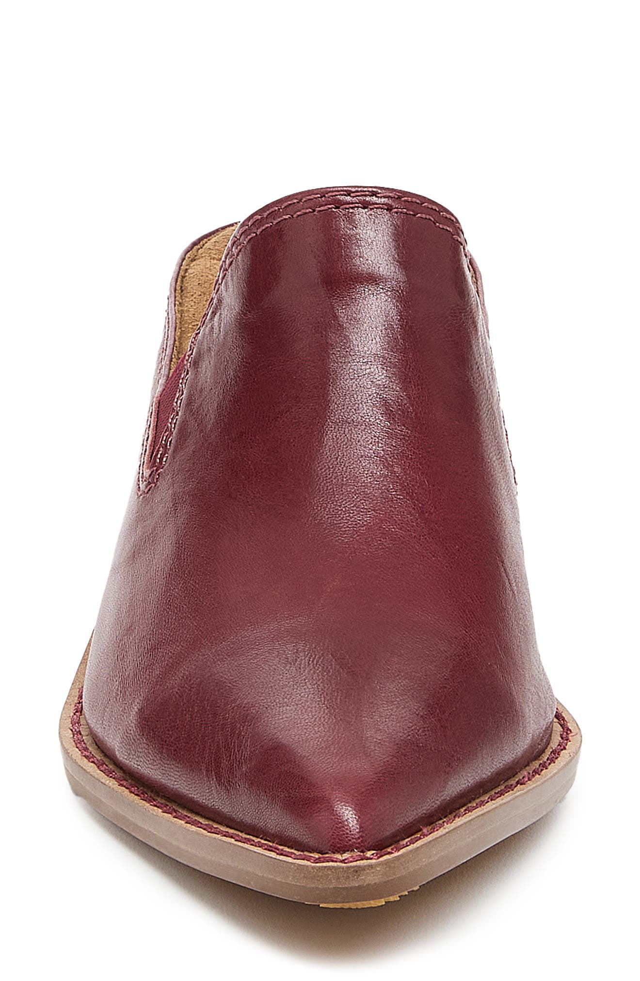 Mason Pointed Toe Loafer Mule, Alternate, color, MERLOT