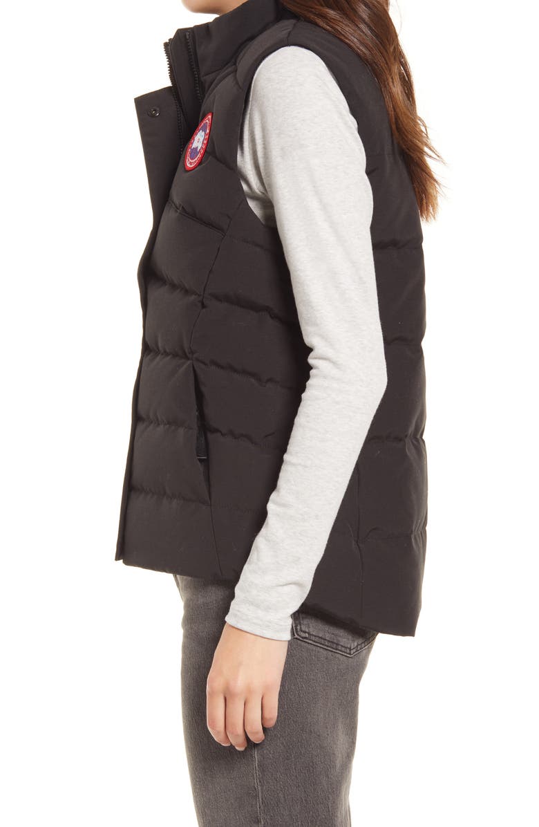 Canada Goose Freestyle Water Resistant 625 Fill Power Down Vest, Alternate, color, Black