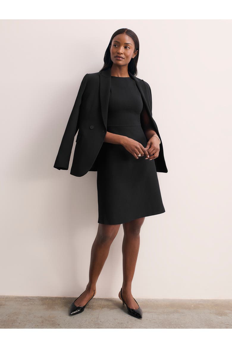 Parella Sculpt Knit Dress, Alternate, color, Black