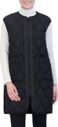 Hudson Jeans Water Repellent Onion Quilted Long Vest
