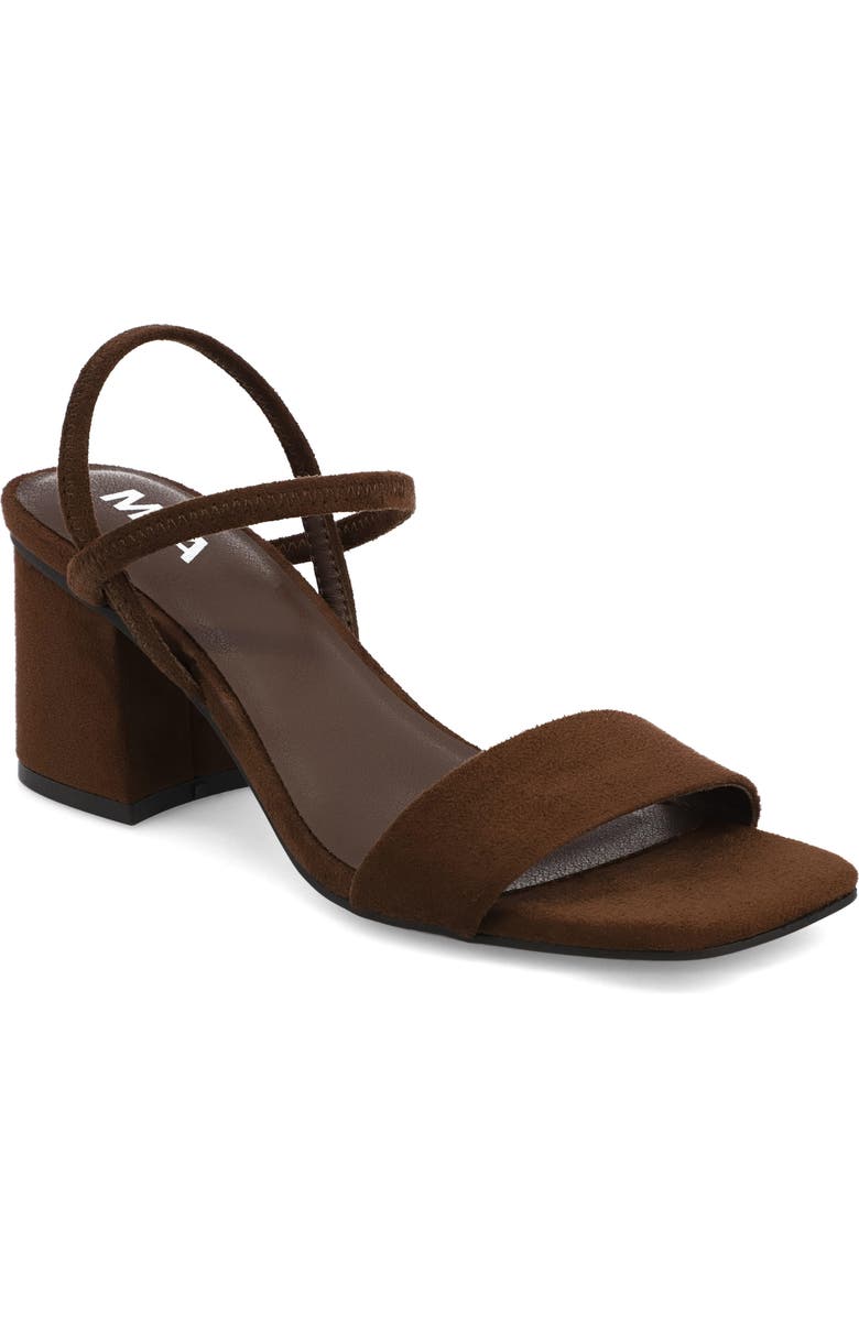MIA Zissy Sandal, Main, color, Brown