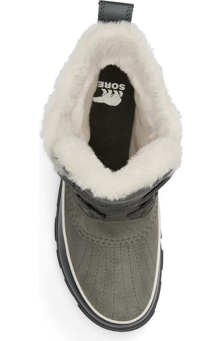 SOREL Tivoli V Faux Fur Lined Waterproof Boot, Alternate, color, Quarry/ Grill