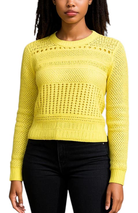 Good Sport Pointelle Sweater