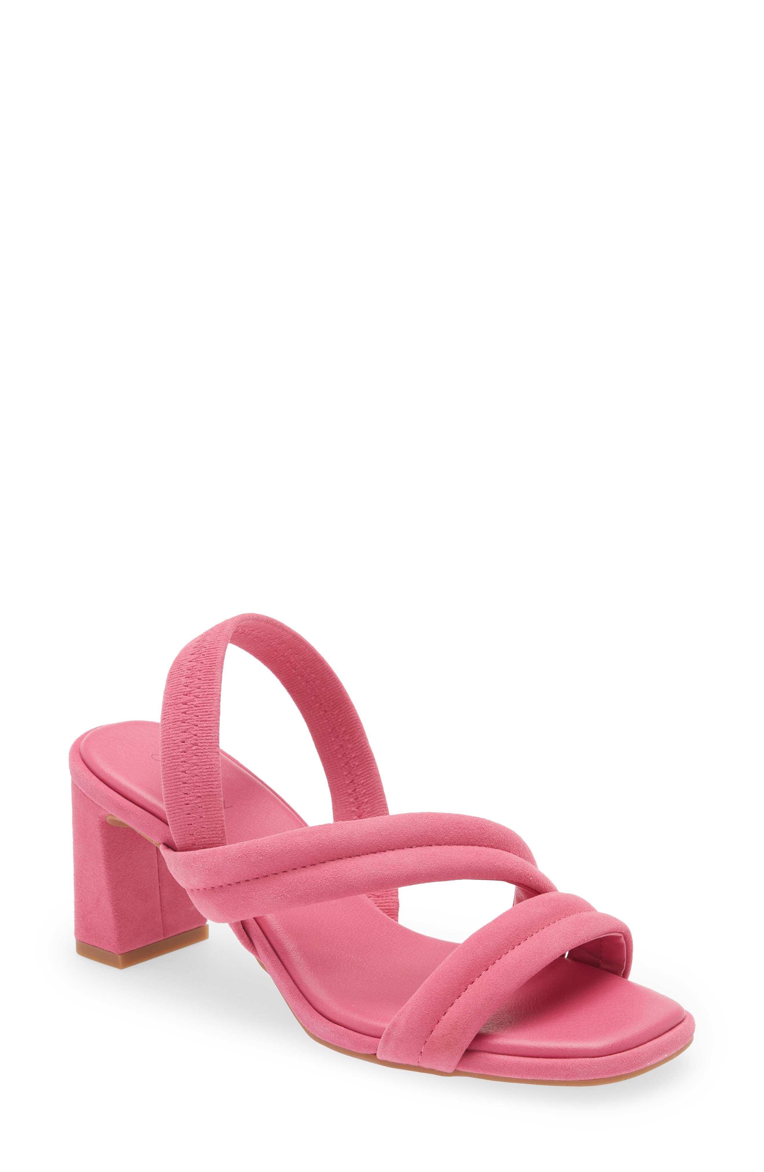 Lennyn Slingback Sandal, Main, color, PINK AZALEA