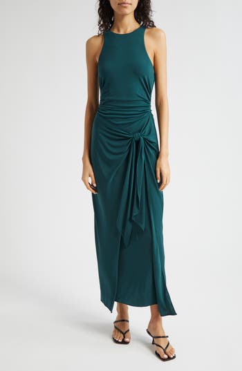 CINQ À SEPT CINQ À SEPT ANDIE SIDE TIE DRESS