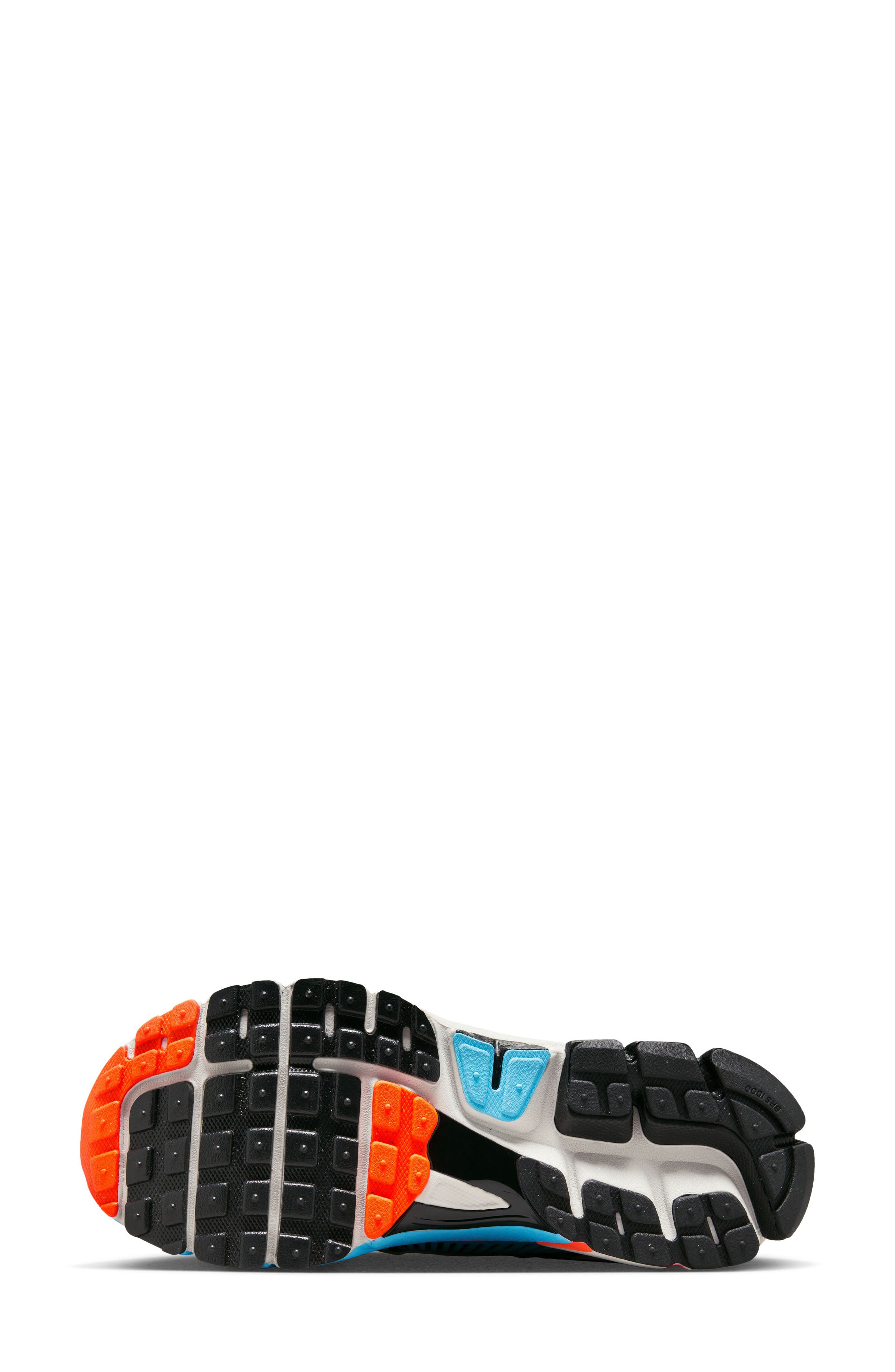 Zoom Vomero 5 PRM Sneaker, Alternate, color, BLACK/ BONE/ BLUE/ ORANGE