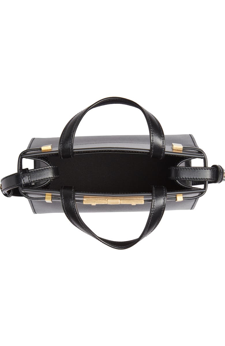 Saint Laurent Nano Manhattan Leather Crossbody Bag, Alternate, color,