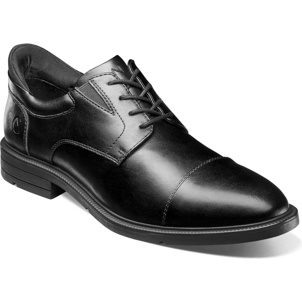 Nunn Bush Kore Hero Cap Toe Derby In Black