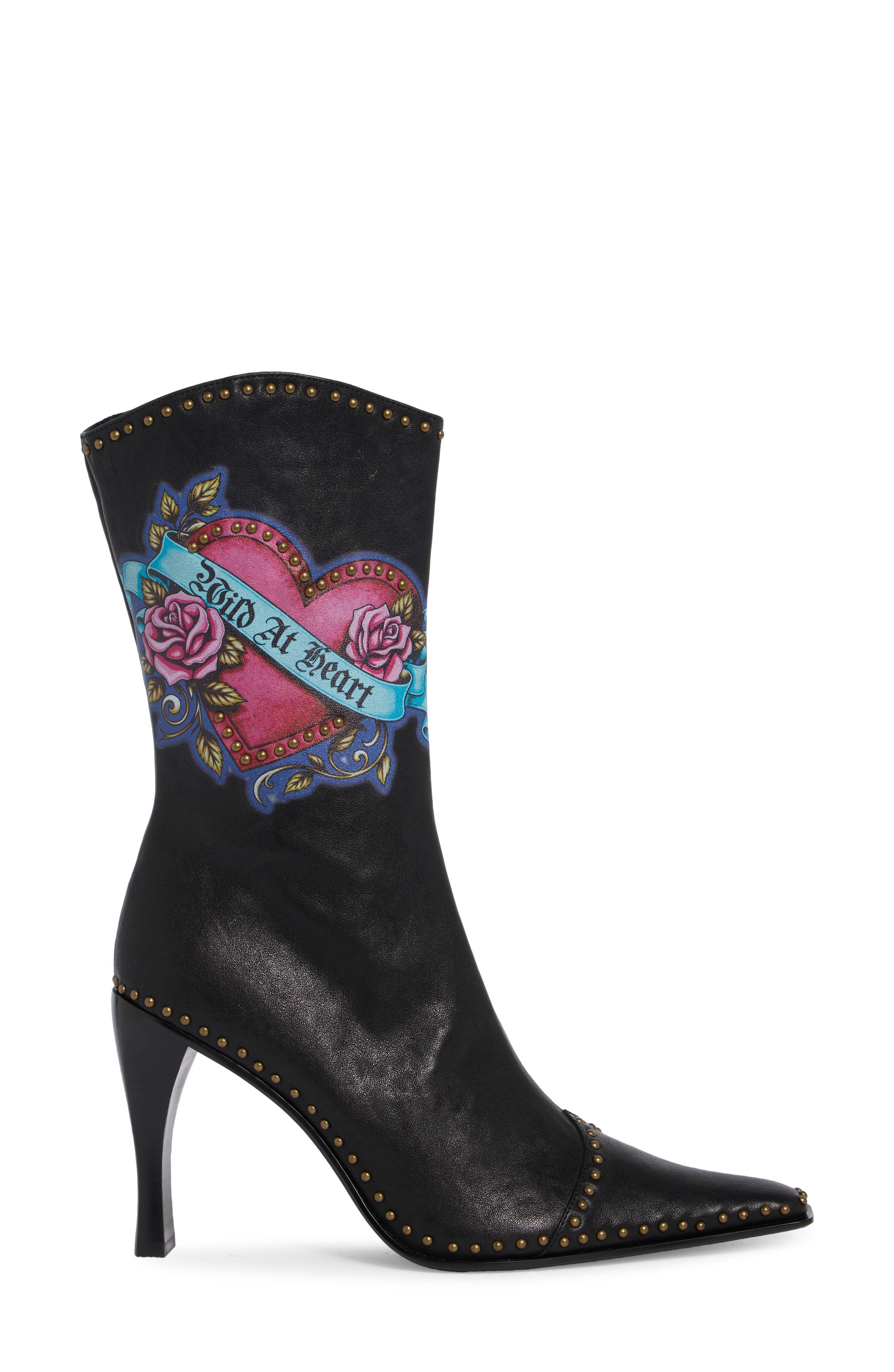 Be Bold Boot, Alternate, color, BLACK BRUSH WILD COMBO