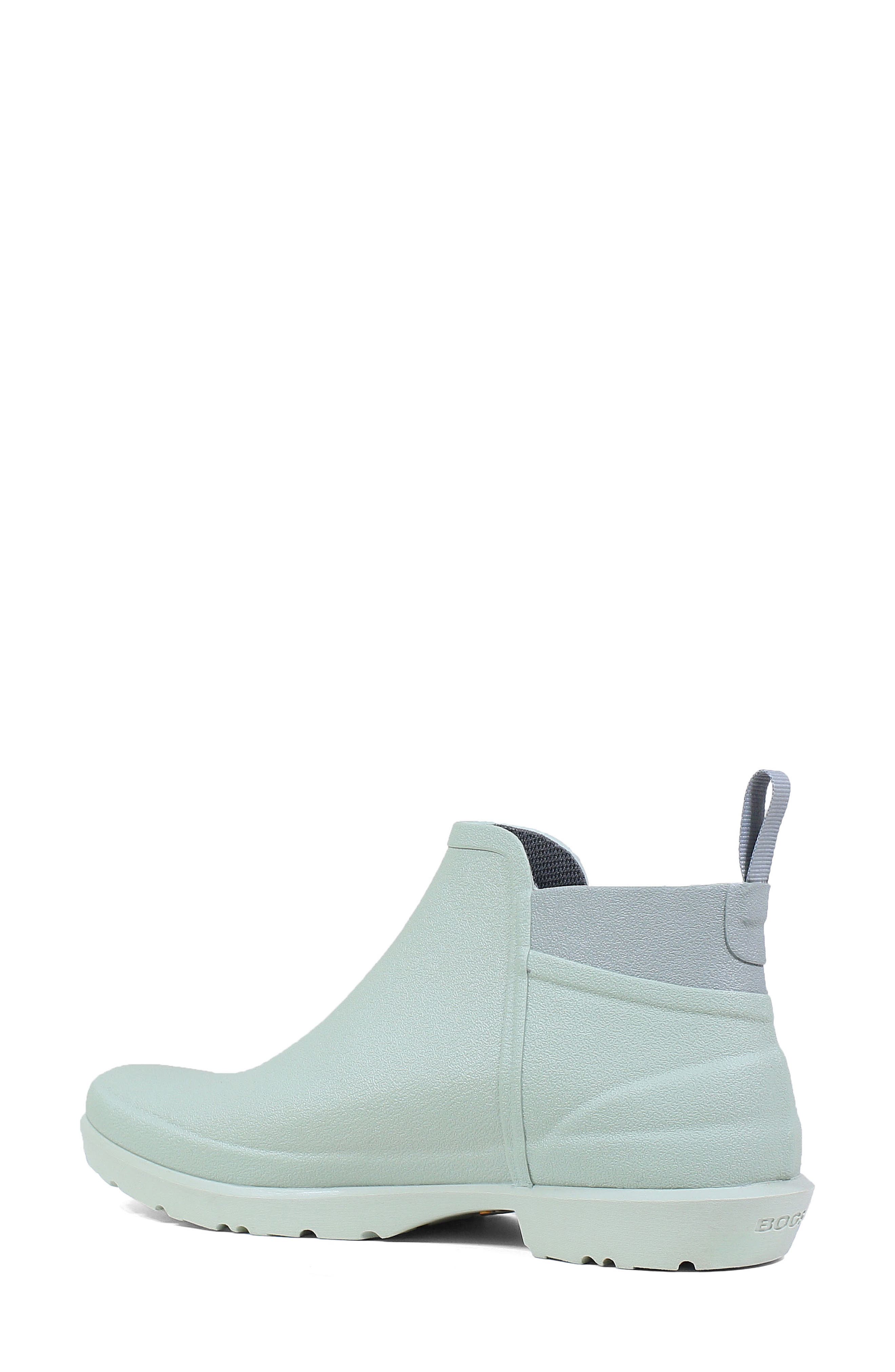 Flora Waterproof Rain Boot, Alternate, color, SAGE RUBBER