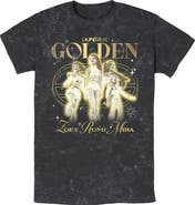 KPop Demon Hunters Mens KPop Demon Hunters Huntrix The Golden Girls T Shirt