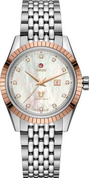 RADO Tradition Golden Horse Diamond Bracelet Watch, 35mm