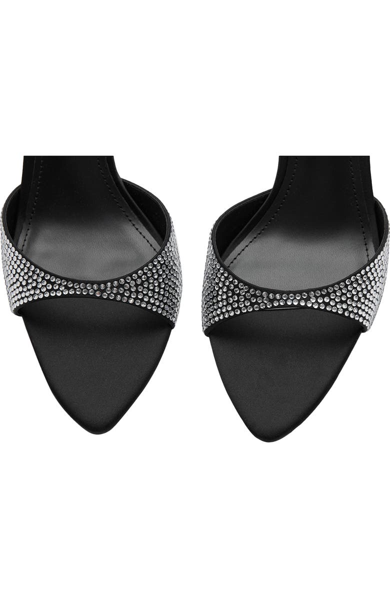 MANGO Rhinestone Sandal, Alternate, color,