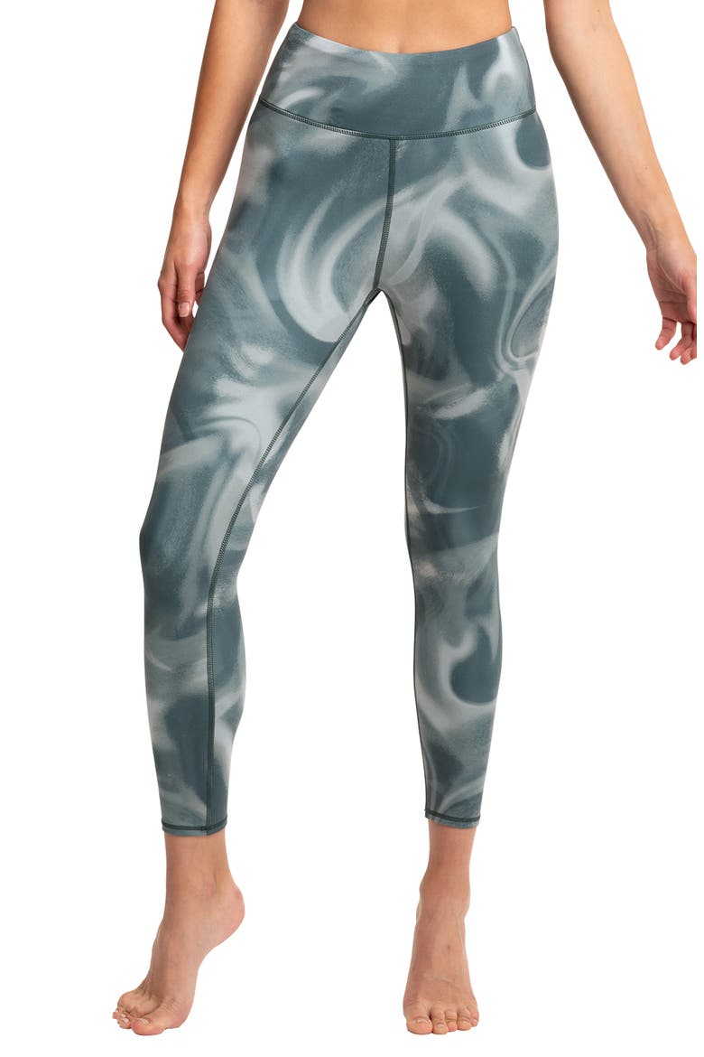 Jackie High Waist Leggings, Main, color, MARSH