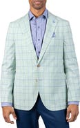 TailorByrd Mélange Yarn Dyed Windowpane Sport Coat