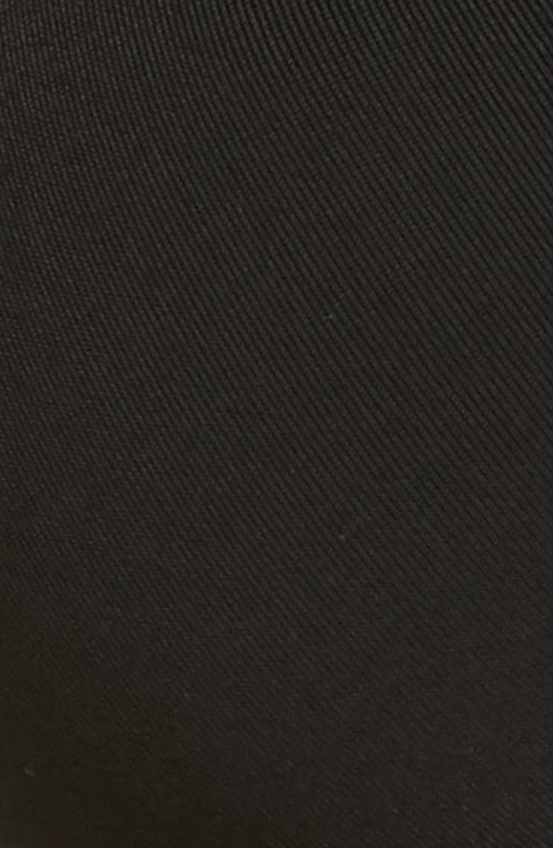 Hauty Along the Lines Bra & High Waist Panties Set, Alternate, color, Black