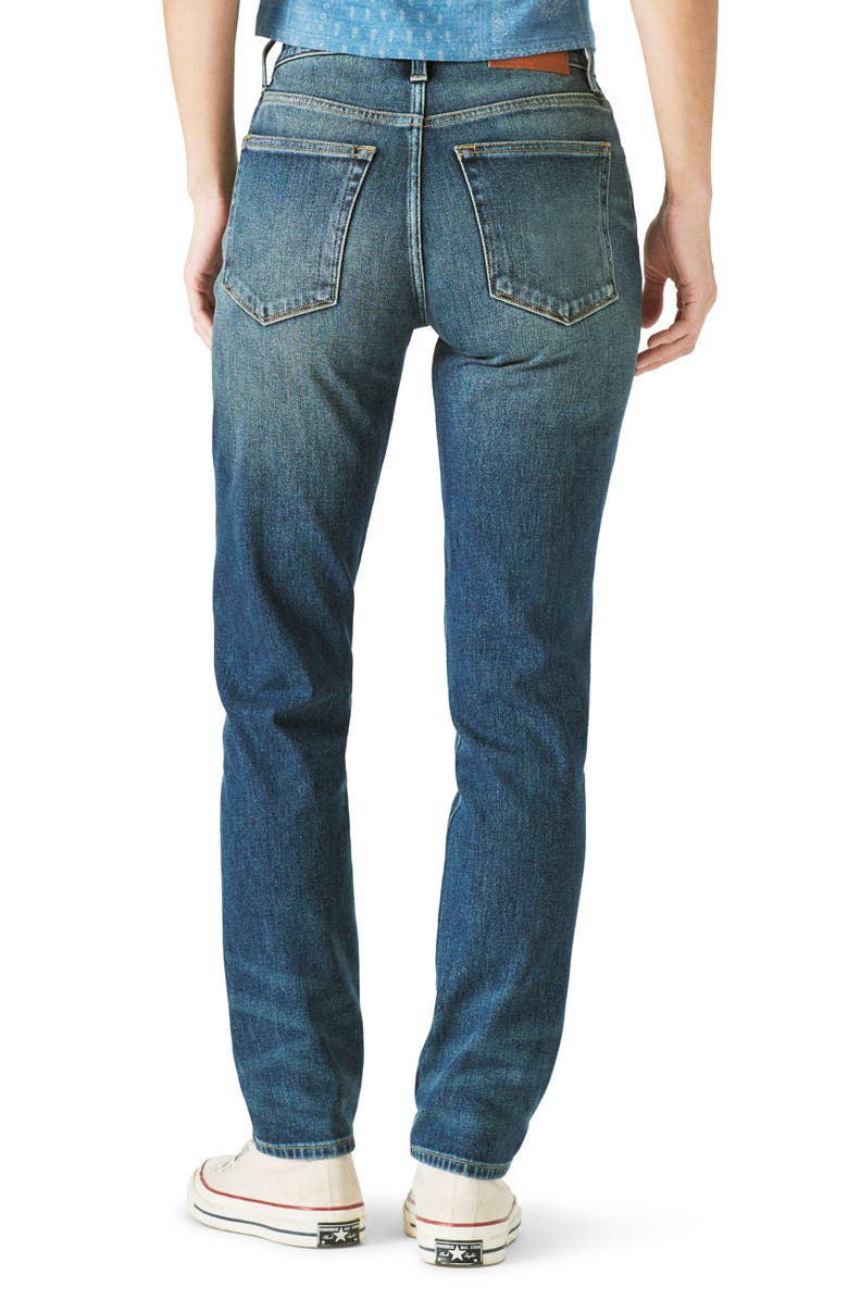 Lucky Brand Drew High Waist Mom Jeans, Alternate, color, 