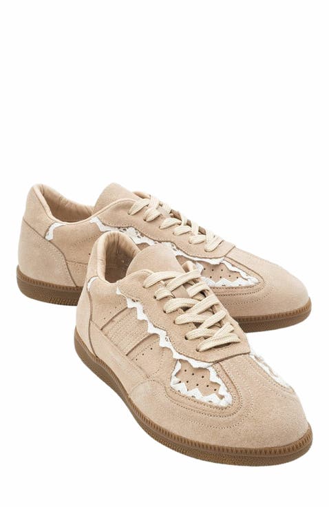 Shiva Suede Leather Sneakers (Women)