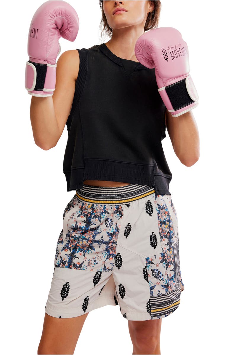 Free People Prime Time Water Resistant Shorts, Alternate, color, Mauve