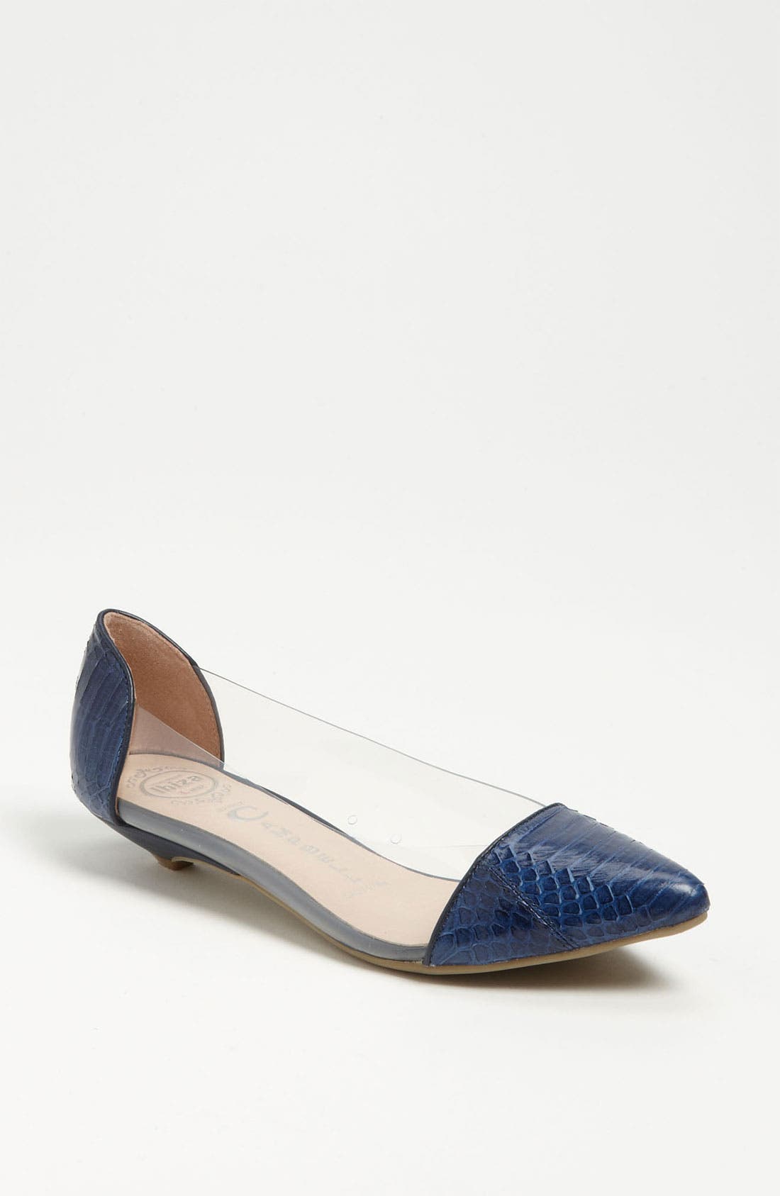'Scatter' Pump, Main, color, BLUE SNAKE/  CLEAR