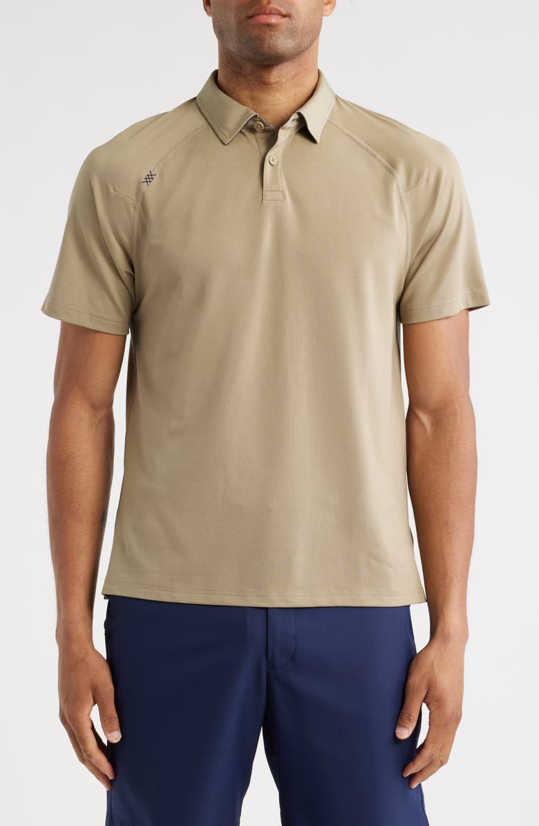 Rhone Delta Performance Piqué Polo, Main, color,