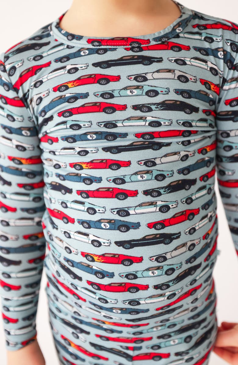 Posh Peanut Kids' Miles Fitted Two-Piece Pajamas, Alternate, color, 