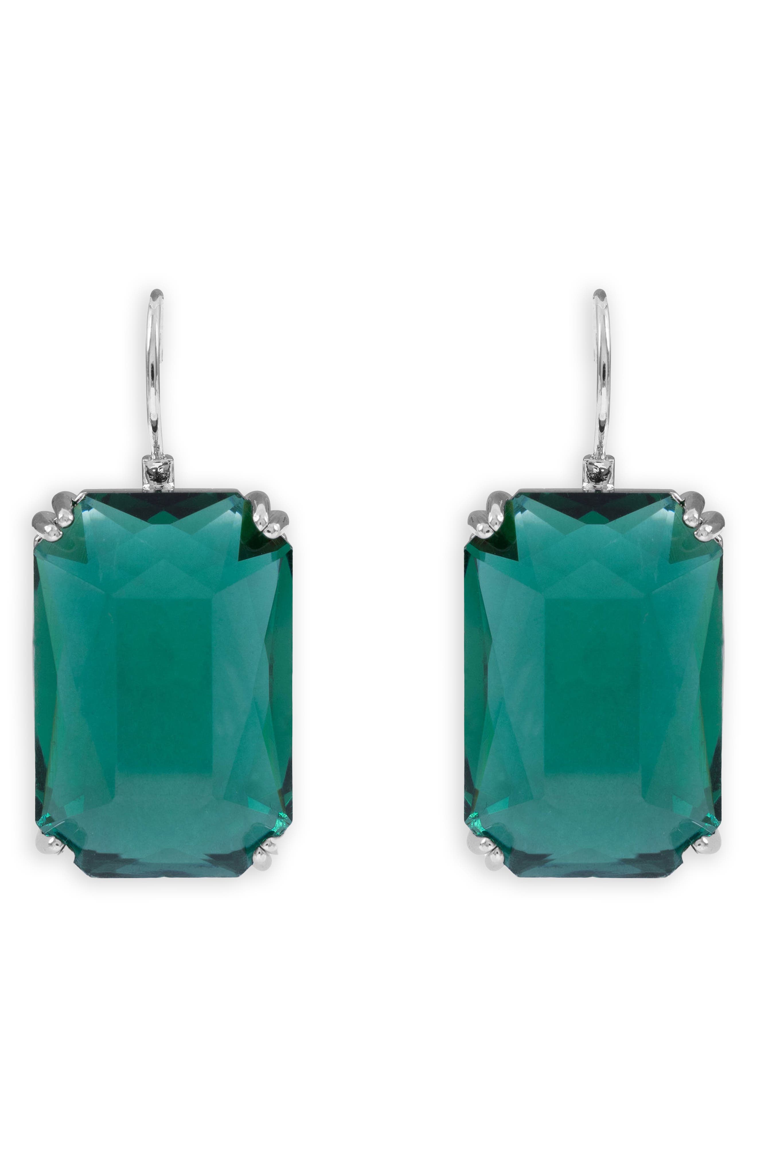 Glass Drop Earrings