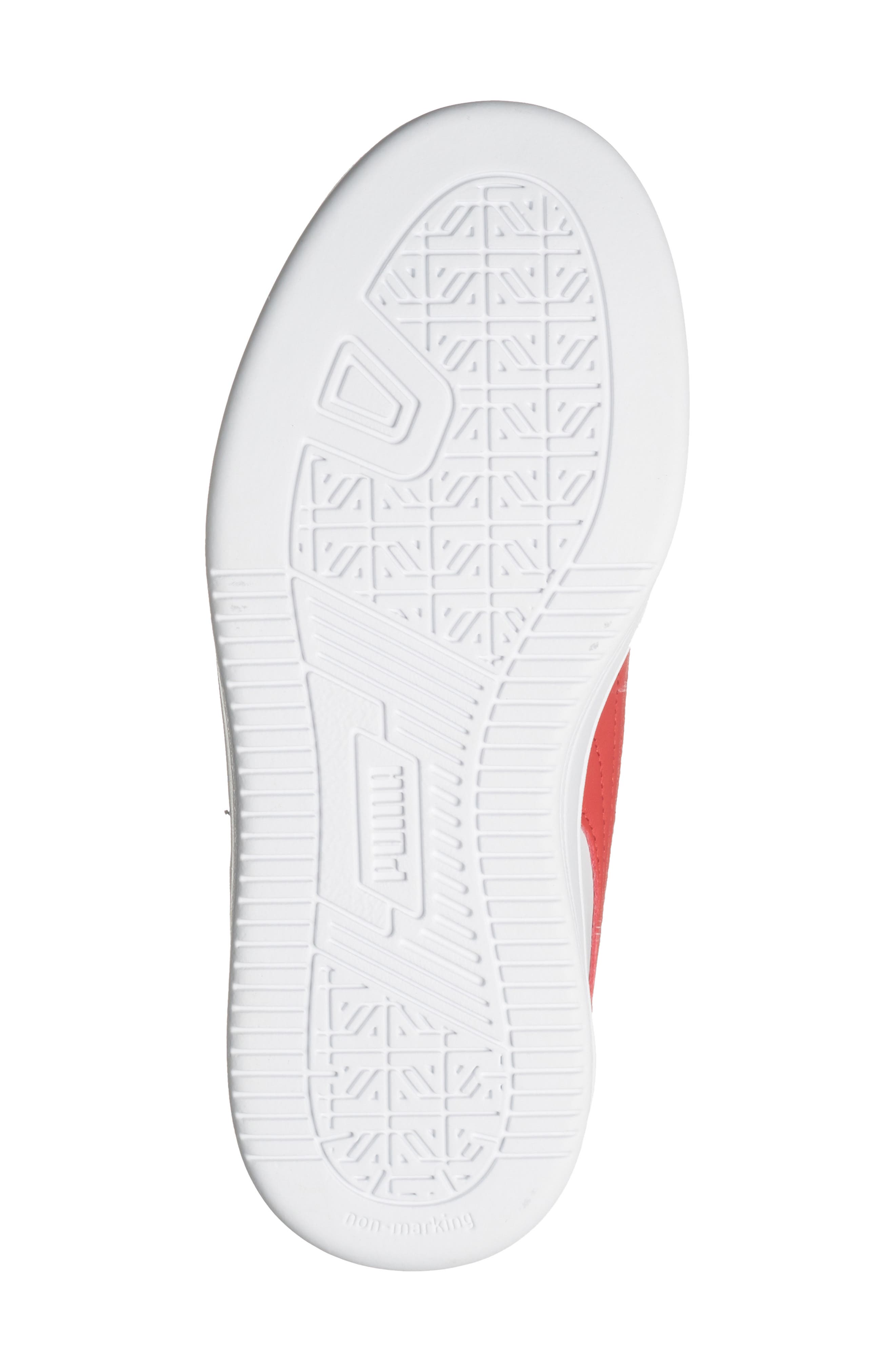 PUMA Kids' Caven 2.0 AC Sneaker, Alternate, color, Puma White/ Rosso Corsa