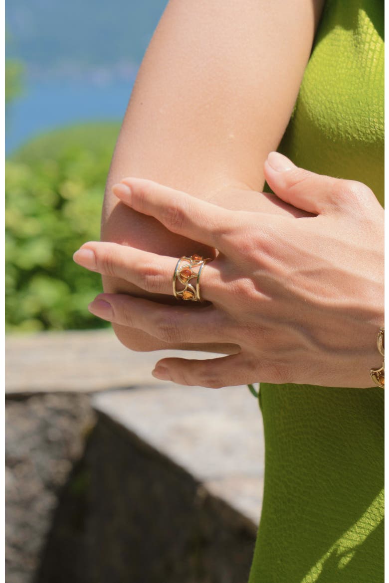 Celestial Waltz Ring, Alternate, color, Gold & Yellow