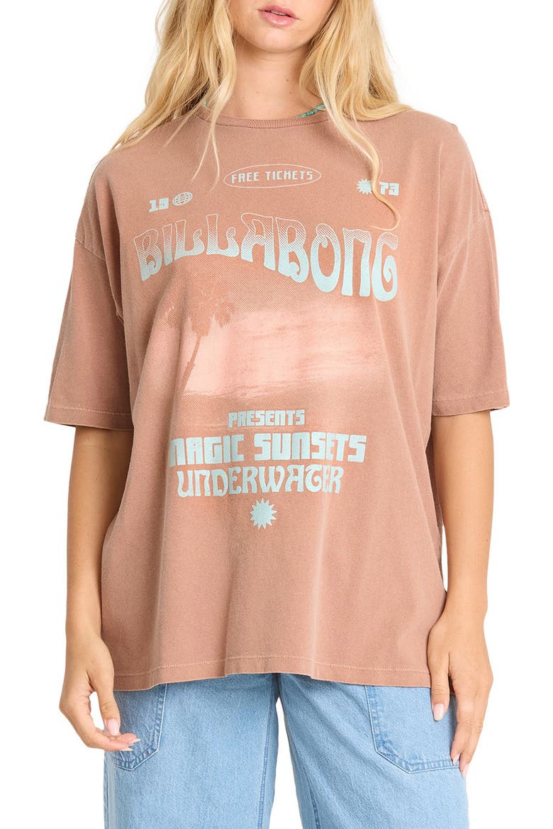 Take A Tour Graphic T-Shirt, Main, color, SUGAR ALMOND