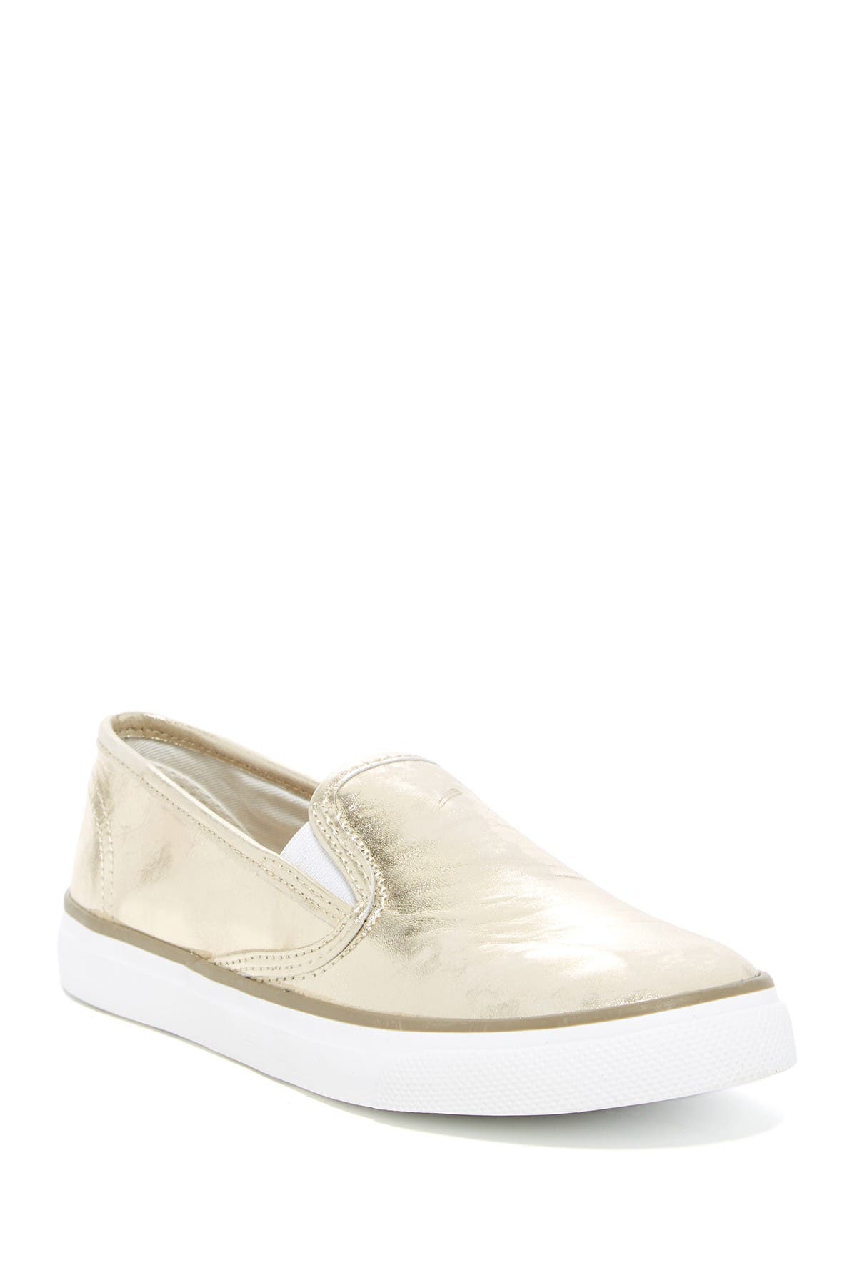 SPERRY TOP-SIDER<sup>®</sup> Seaside Metallic Slip-On Sneaker, Main, color, 