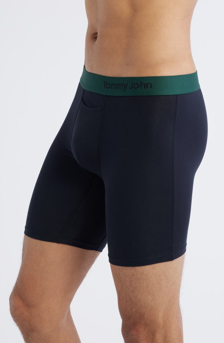 Tommy John Cool Cotton Blend Boxer Briefs, Alternate, color, 